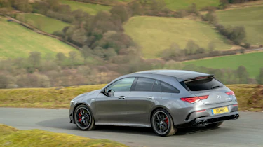 CLA 45 Shooting brake rear quarter