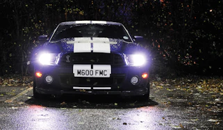 Shelby Mustang GT500 racing stripes