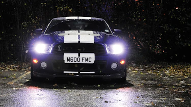 Shelby Mustang GT500 racing stripes