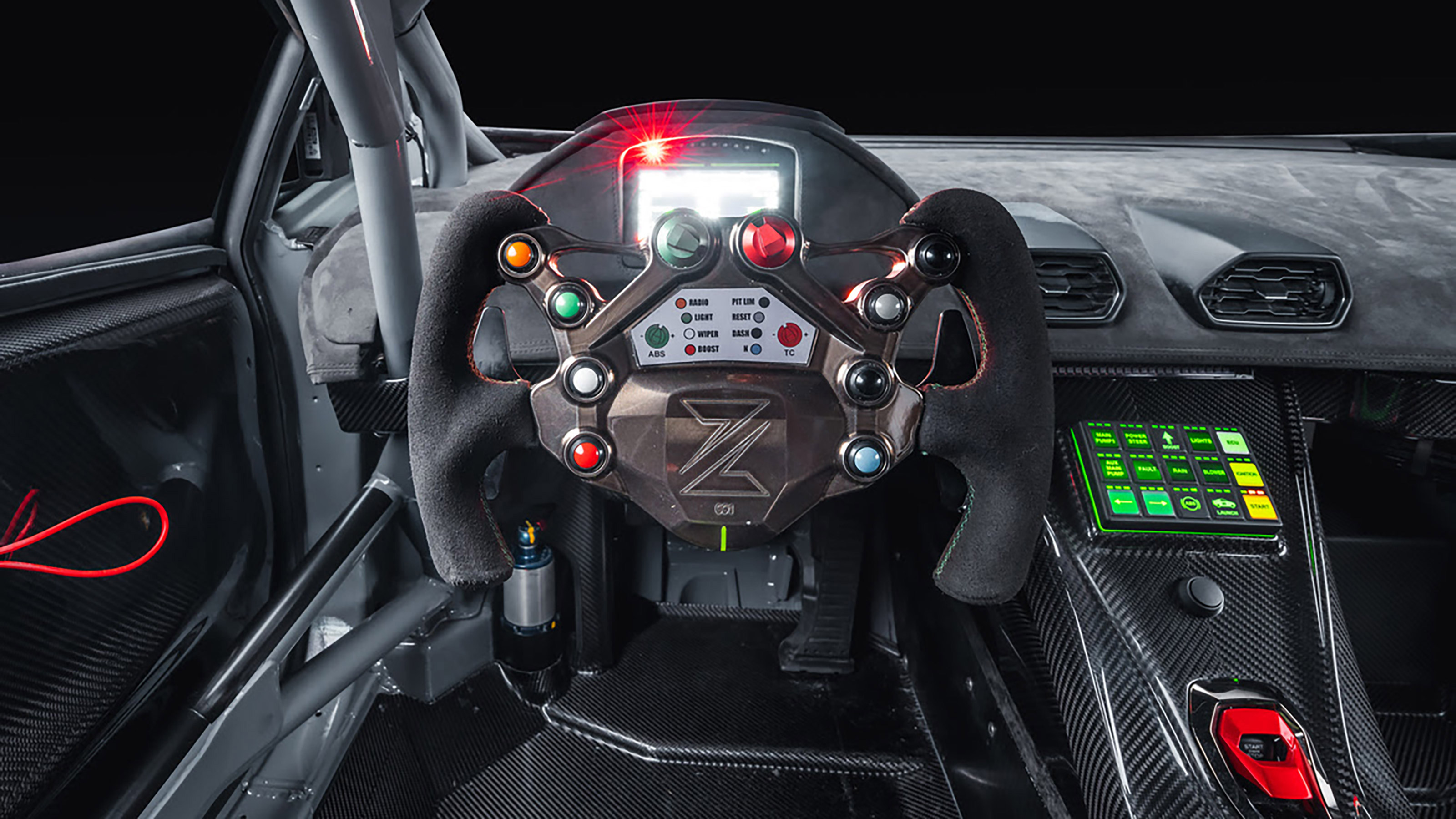 Zyrus Engineering Lamborghini Huracán LP1200 steering wheel