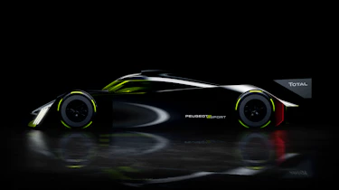 Peugeot Sport Hybrid4 500kW - silhouette