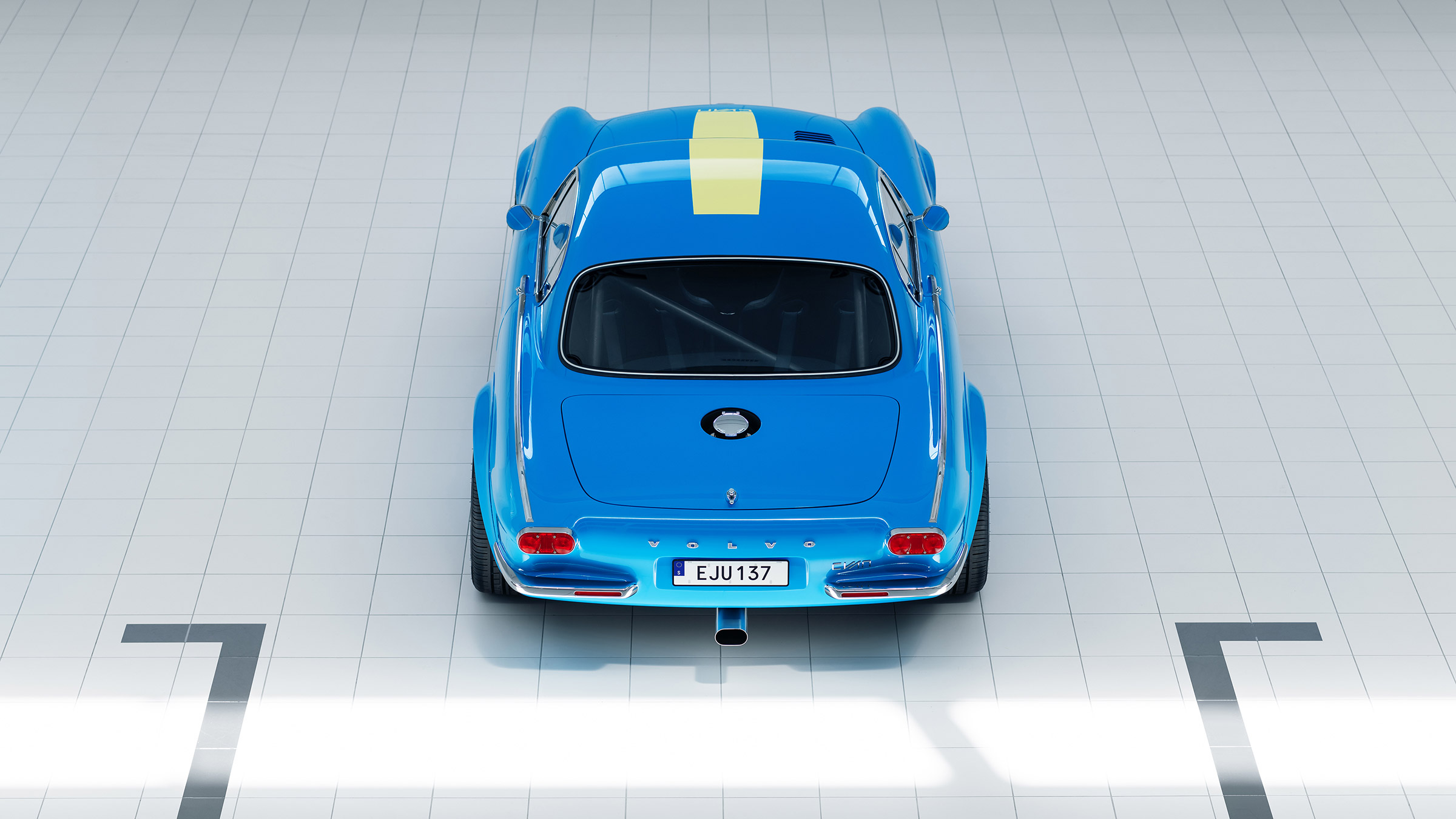 Volvo P1800 Cyan
