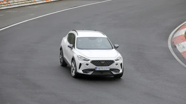 Cupra Formentor VZ5 spy - front corner