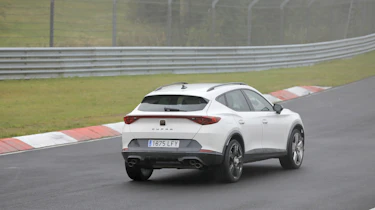 Cupra Formentor VZ5 spy - rear quarter