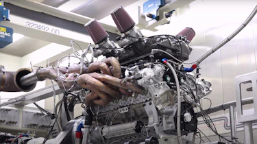 GMA T.50 - engine testing