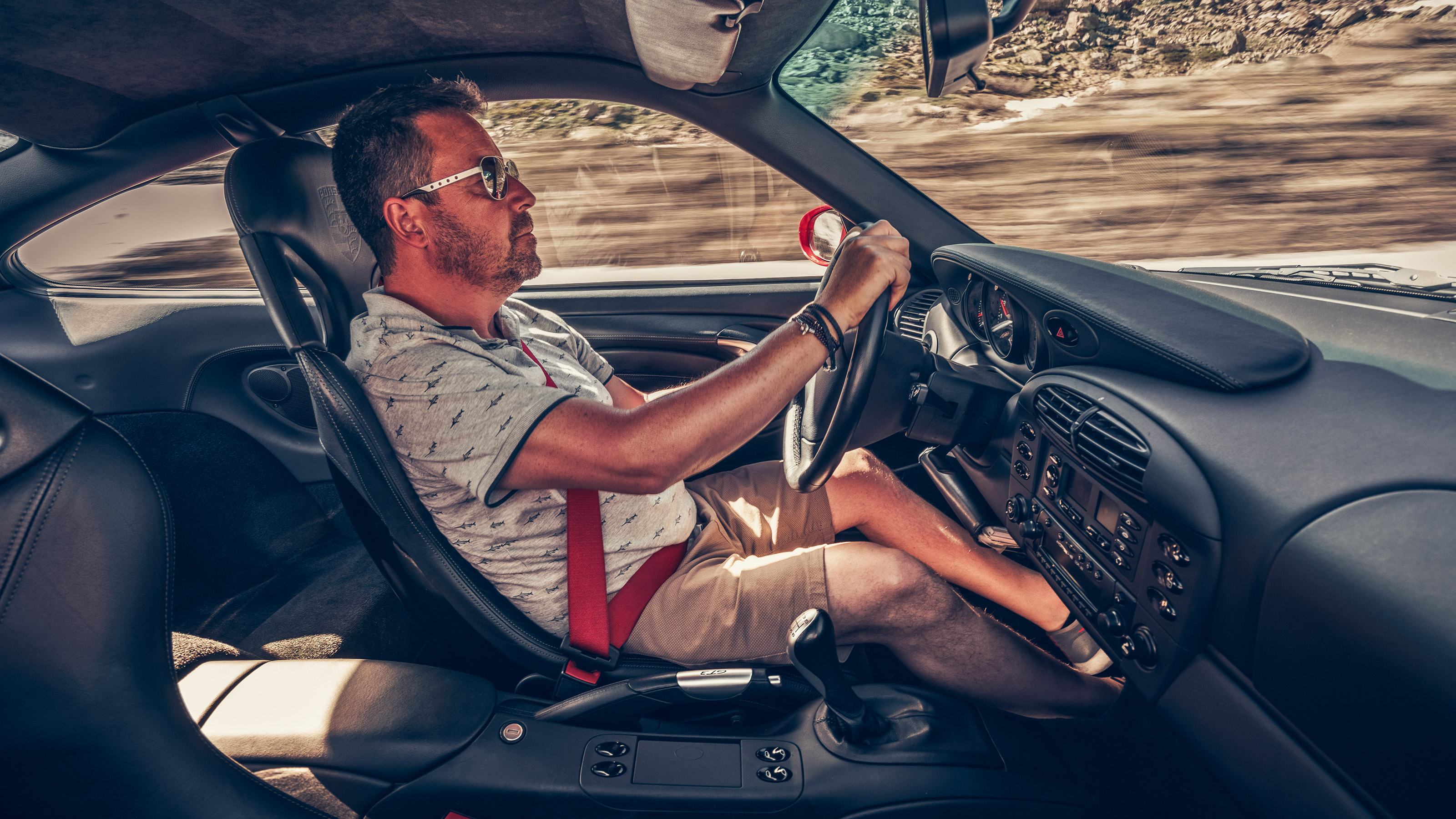 Porsche 911 GT3 (996) – interior