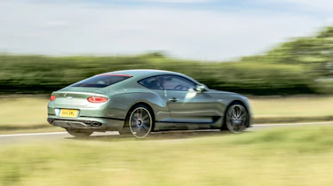 Bentley Continental GT review – silver rear