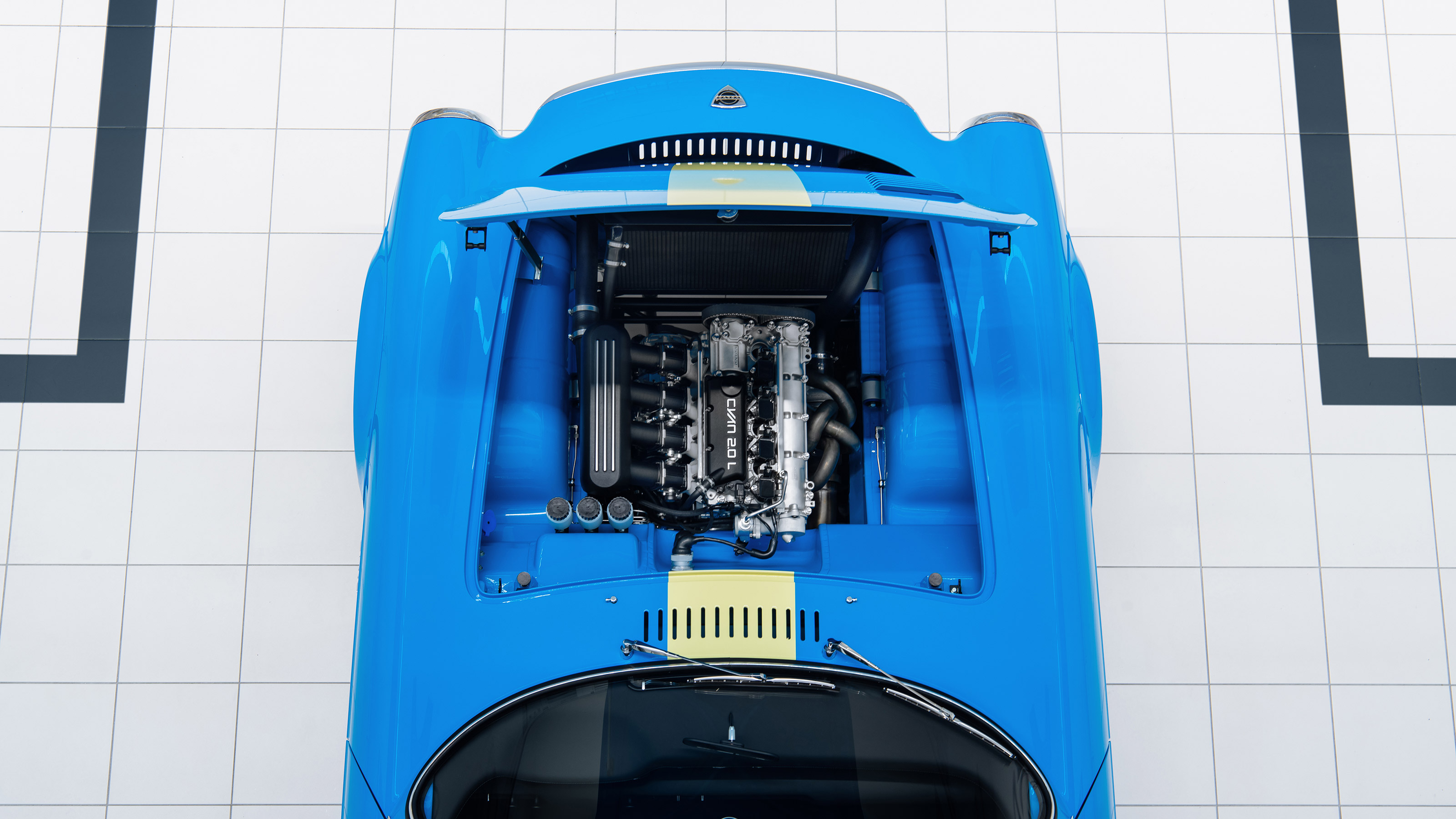 Volvo P1800 Cyan