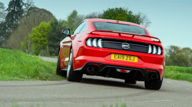 Ford Mustang rear red