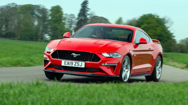 Ford Mustang front red