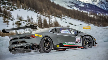 Pirelli winter tyres campaign - Lamborghini snow