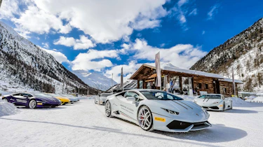 Pirelli winter tyres campaign - Lamborghini Winter experience