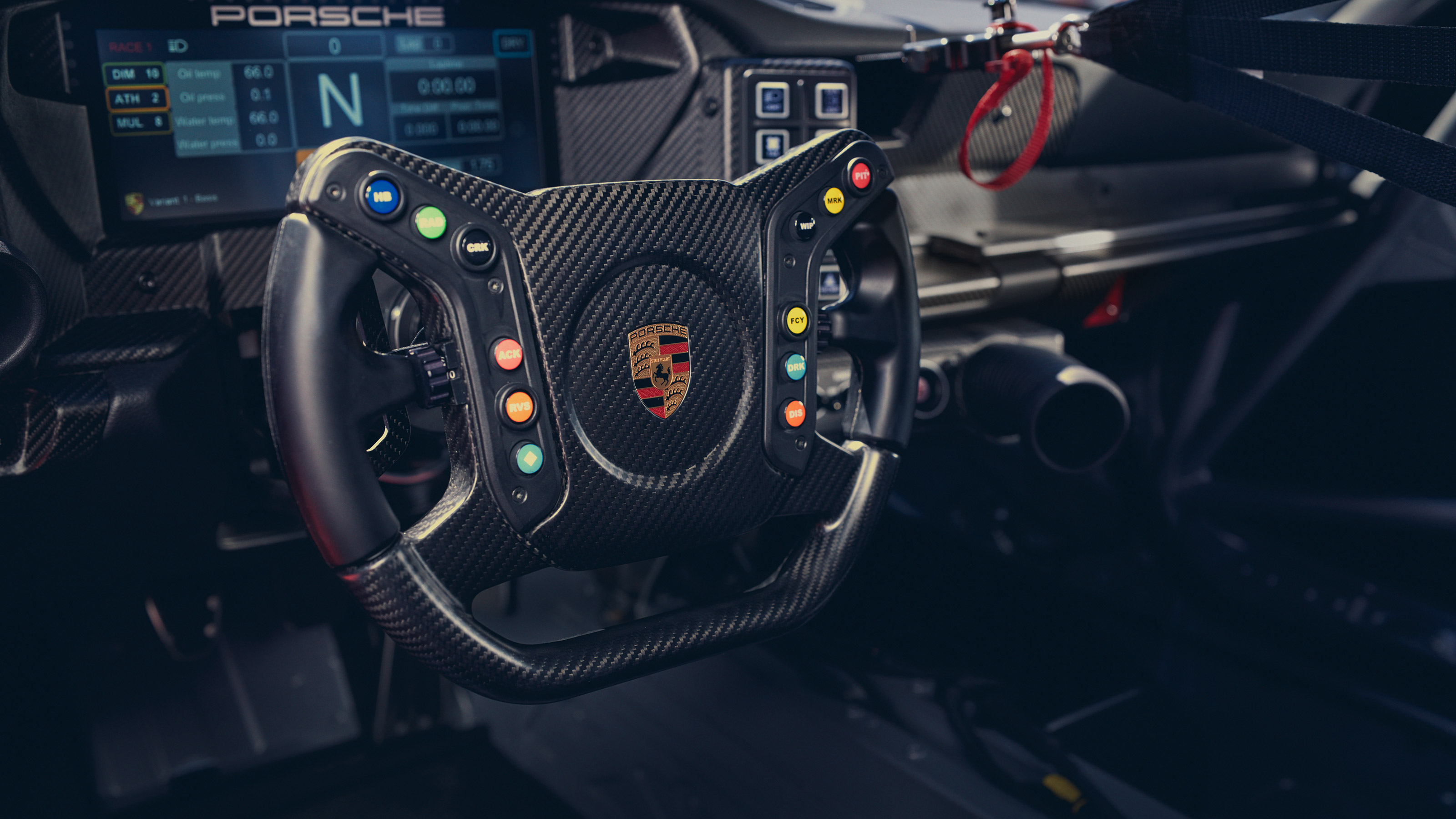 992 Porsche 911 GT3 Cup interior