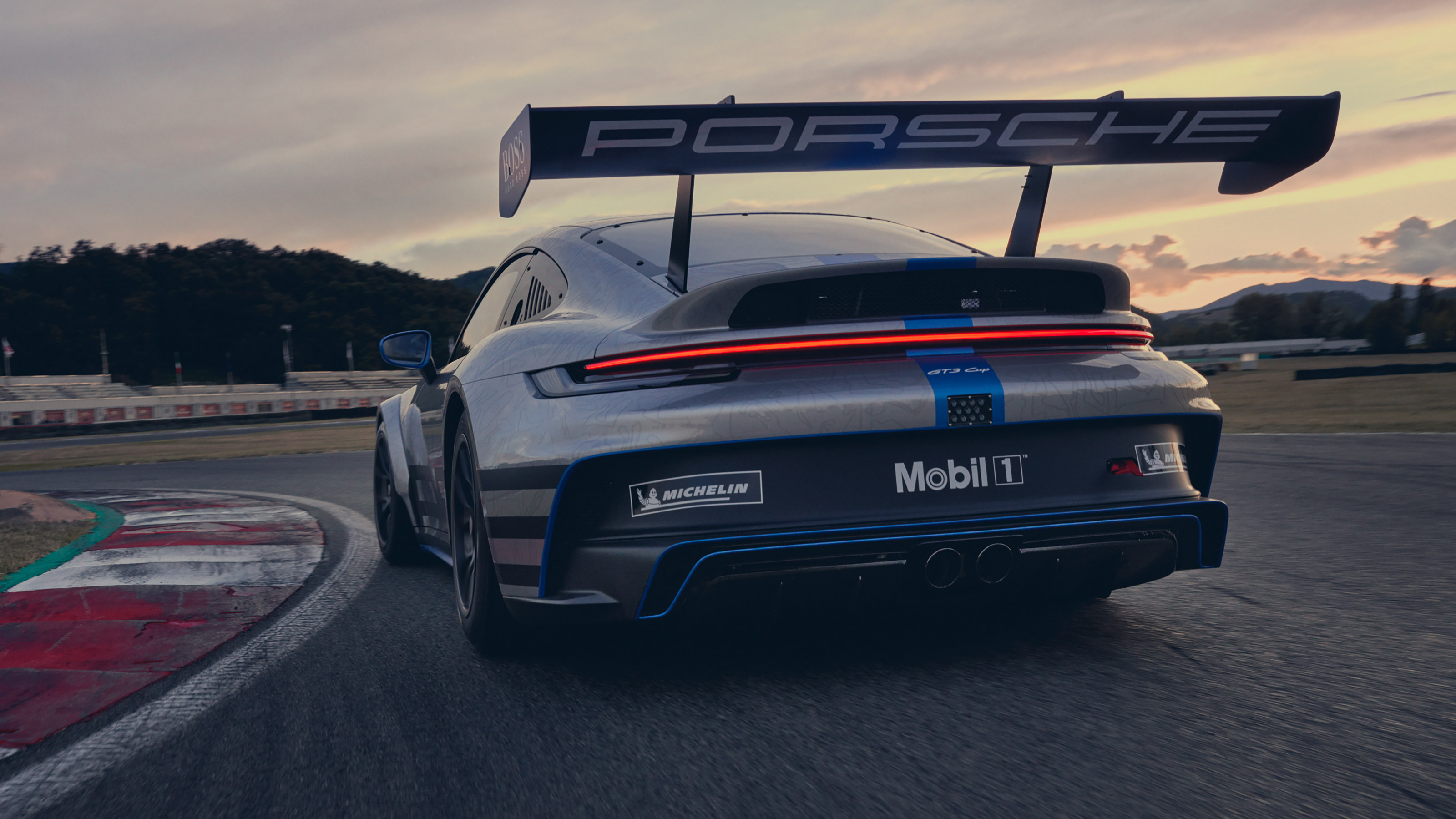 992 Porsche 911 GT3 Cup rear