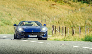 Ferrari 812 GTS TDF blue - front