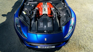 Ferrari 812 GTS TDF blue - engine 2