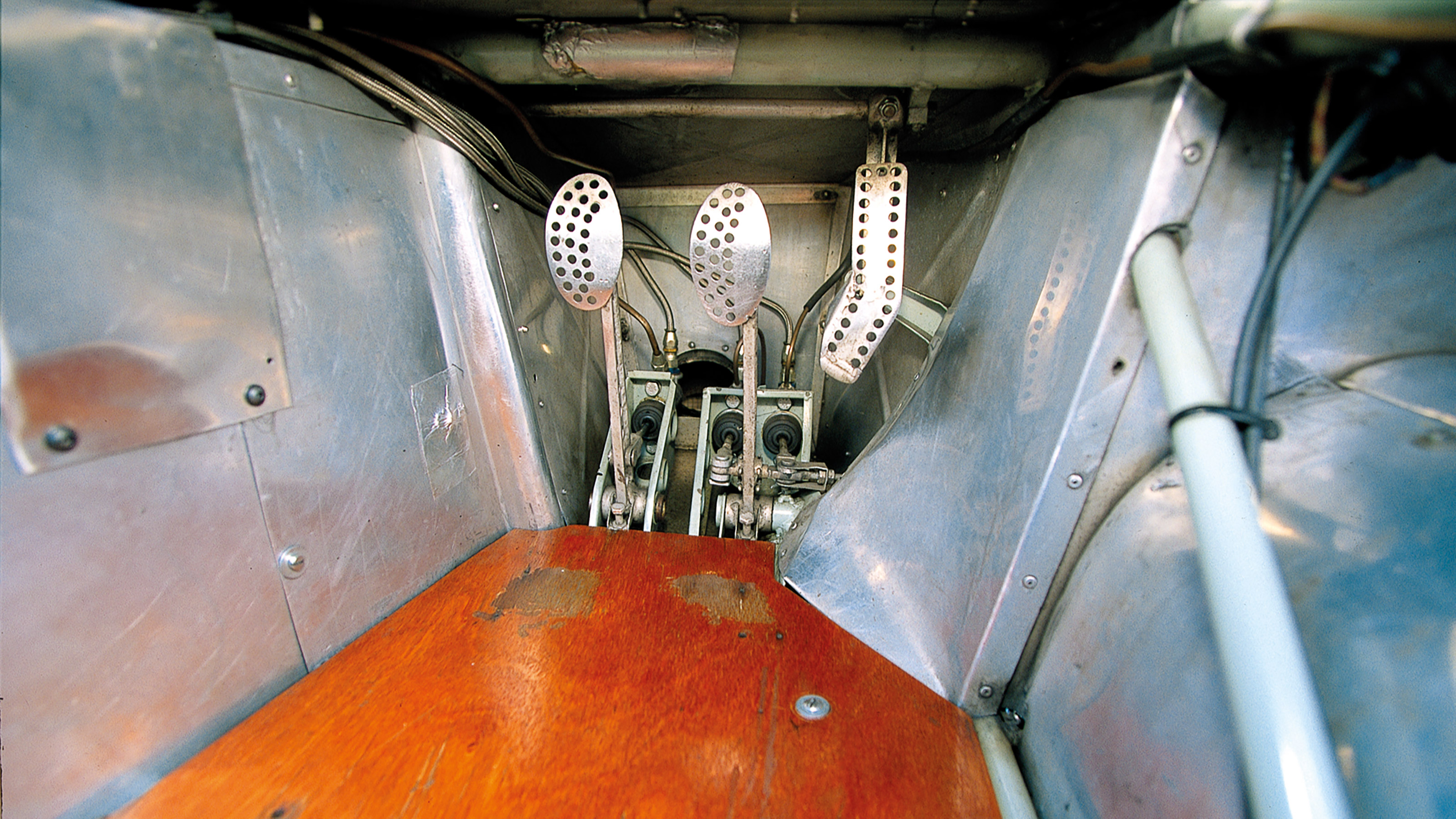 Aston Martin DBR1 pedal box