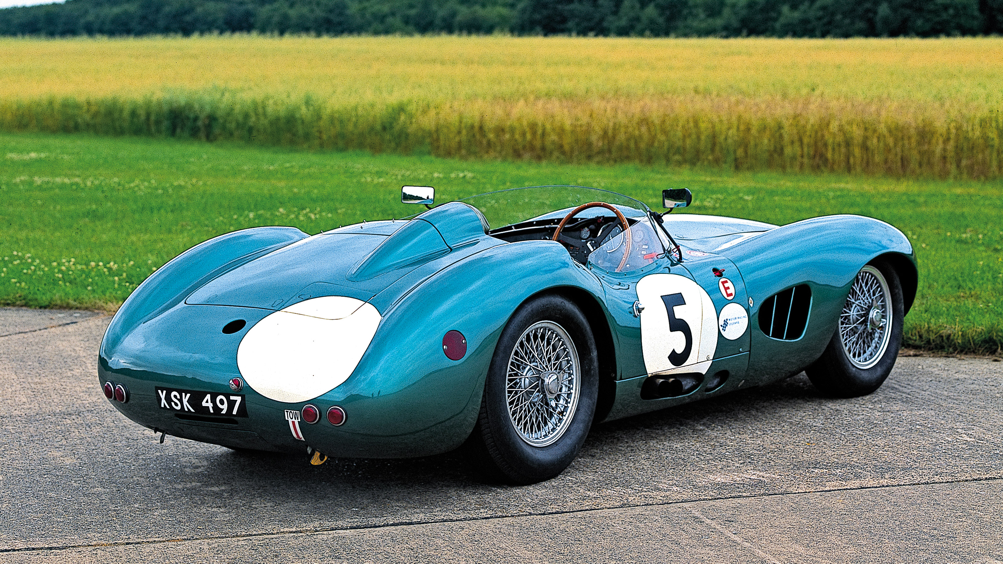 Aston Martin DBR1 rear
