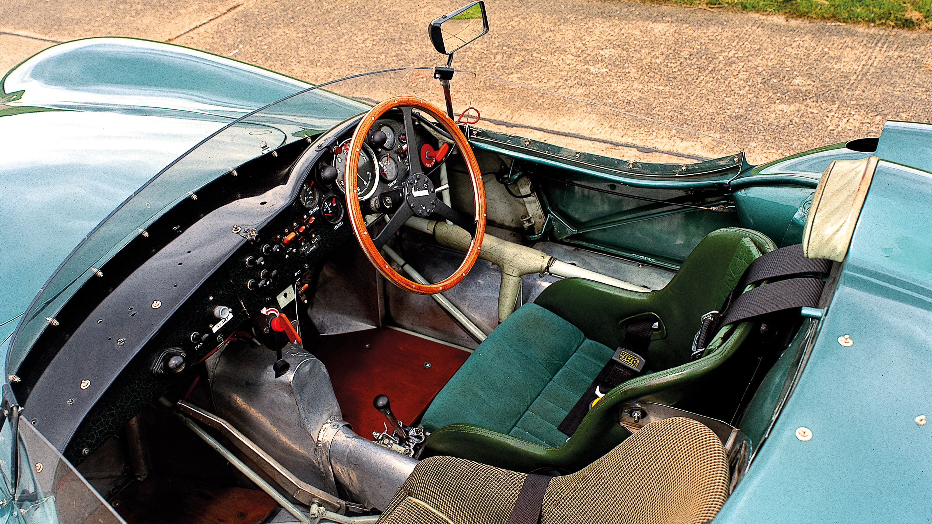 Aston Martin DBR1 interior