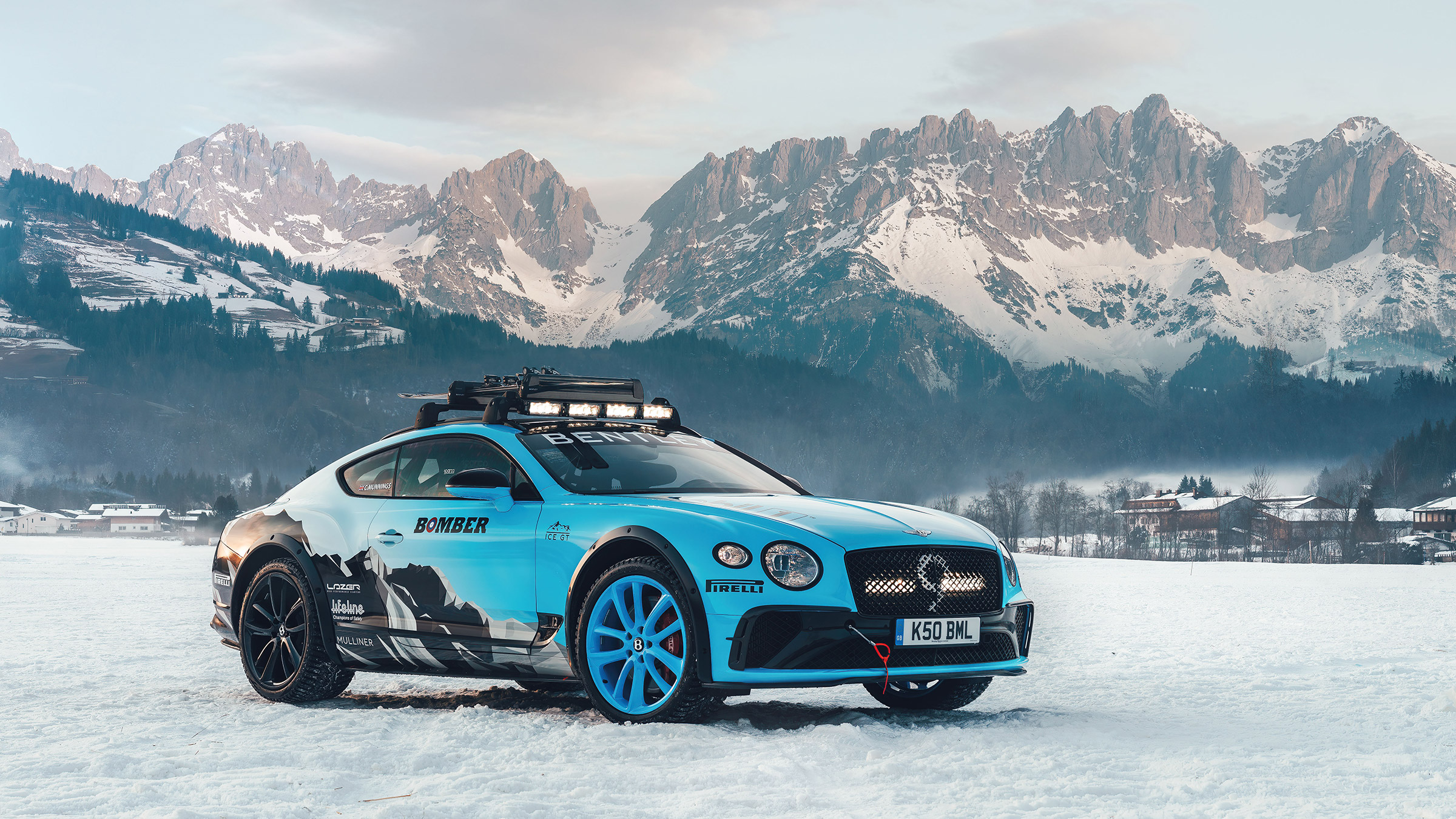 Pirelli winter tyres campaign - Bentley