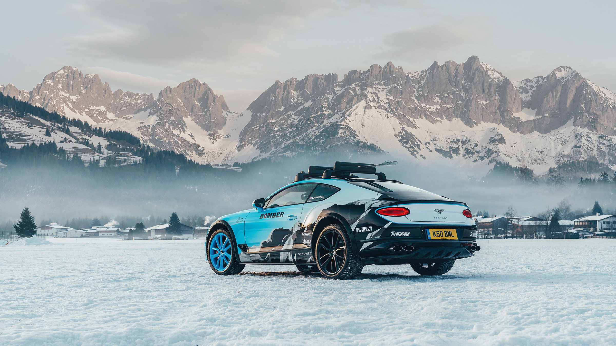 Pirelli winter tyres campaign - Bentley rear 