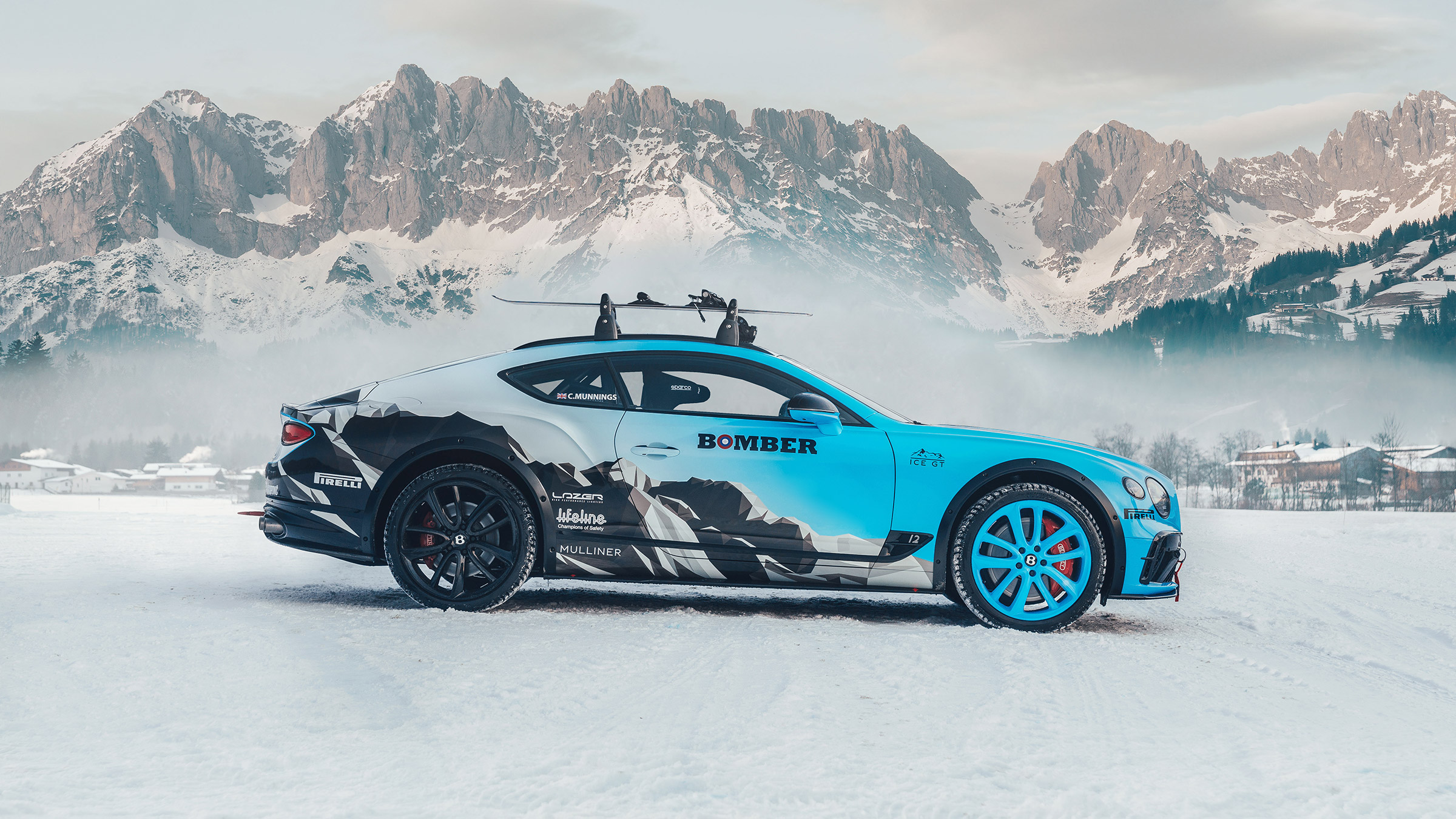 Pirelli winter tyres campaign - Bentley side