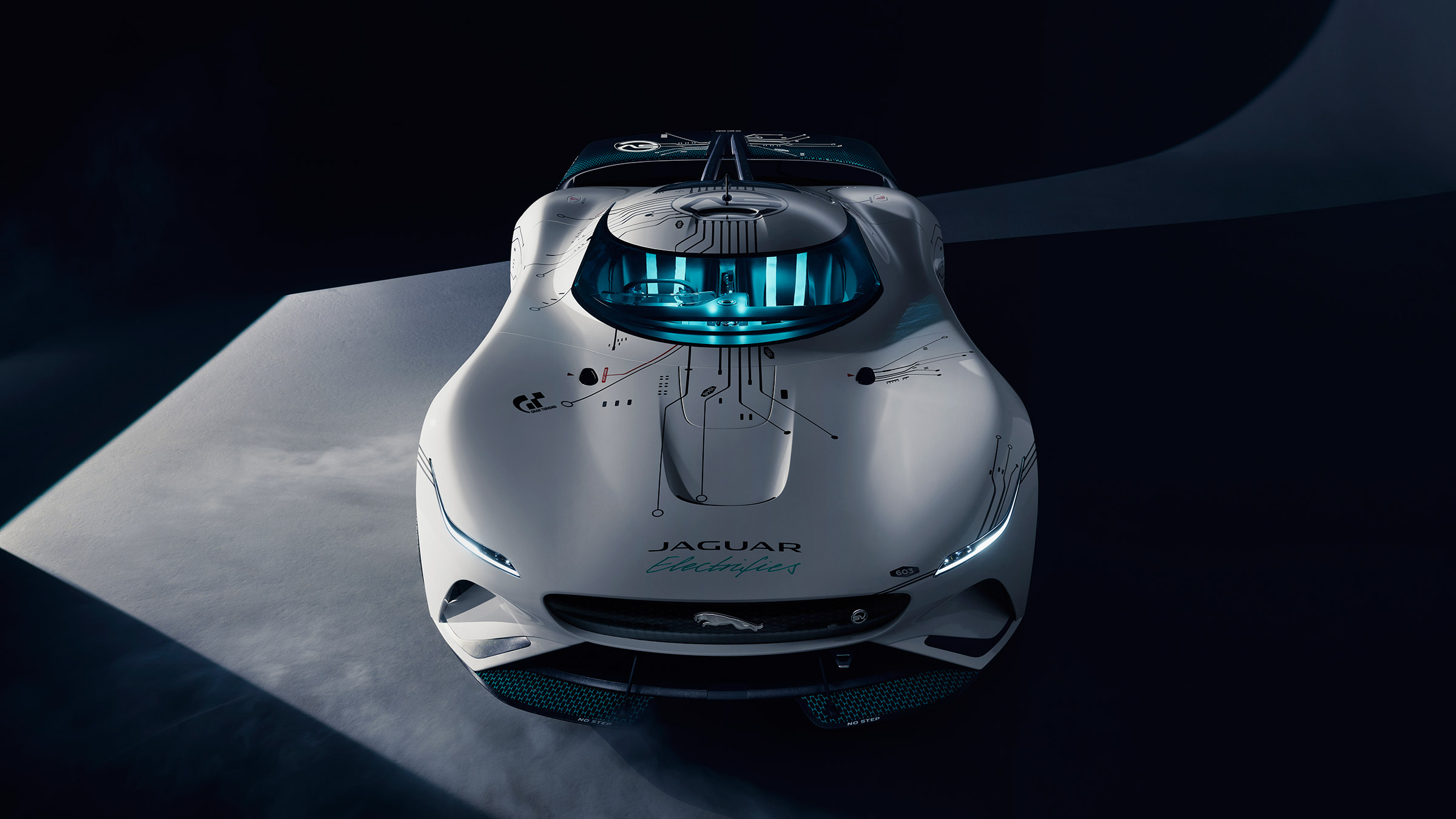 Jaguar Vision Gran Turismo SV Concept - nose