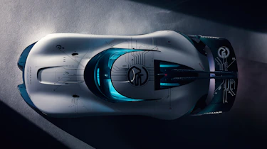Jaguar Vision Gran Turismo SV Concept - top