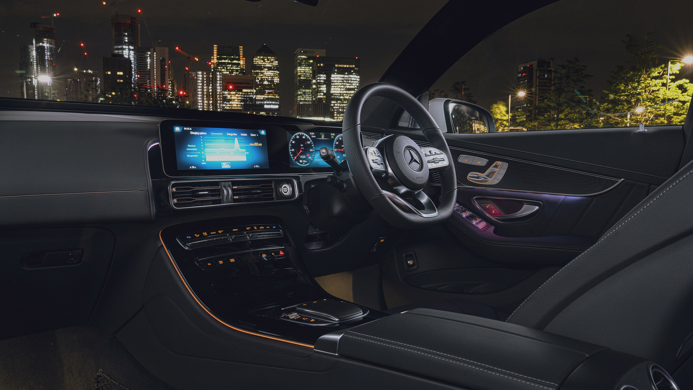 Mercedes EQC - interior