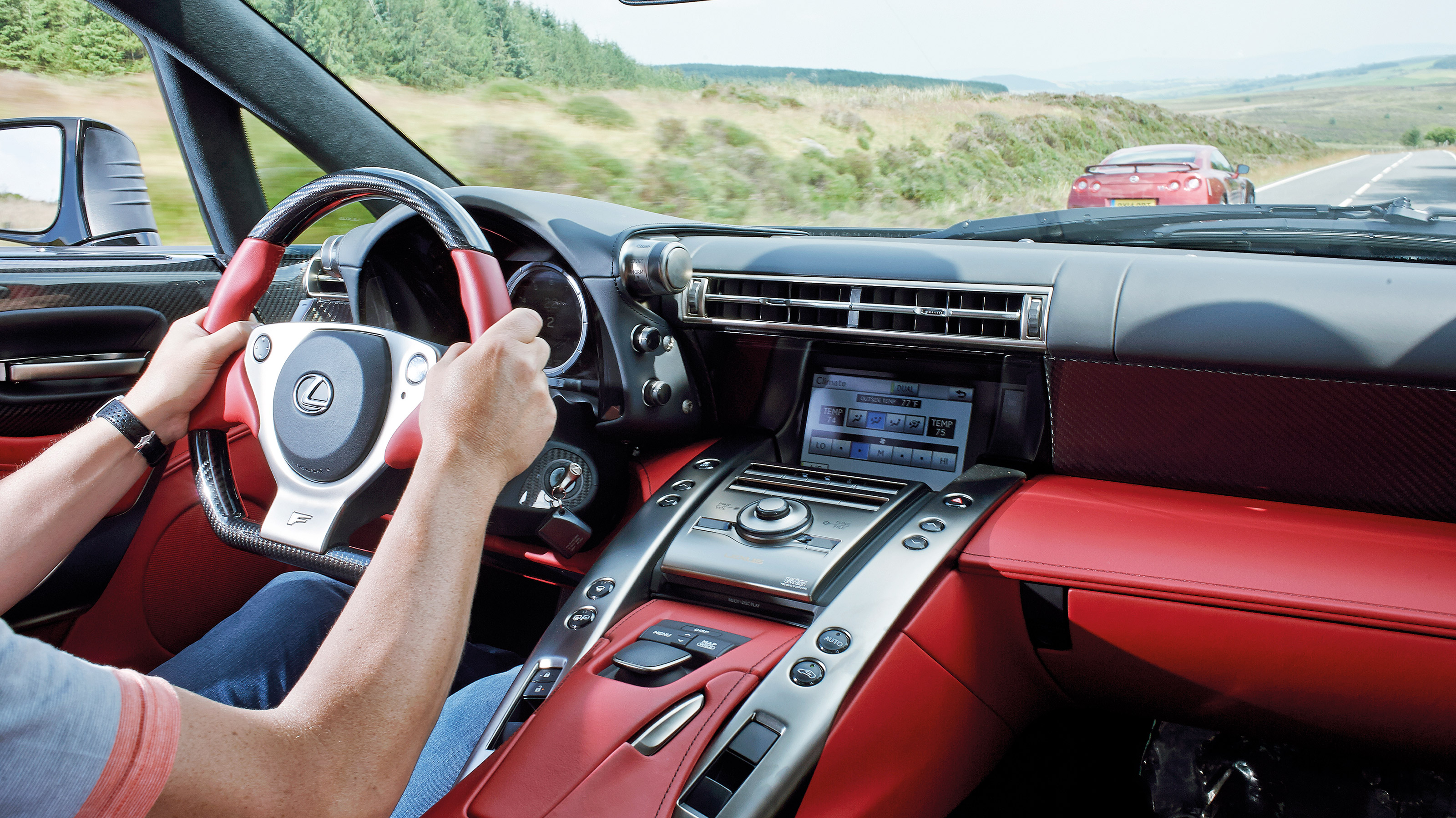 Lexus LFA interior