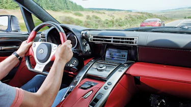 Lexus LFA interior