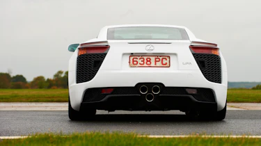 Lexus LFA rear white