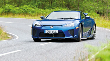 Lexus LFA drift