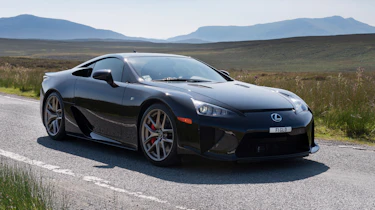 Lexus LFA front black
