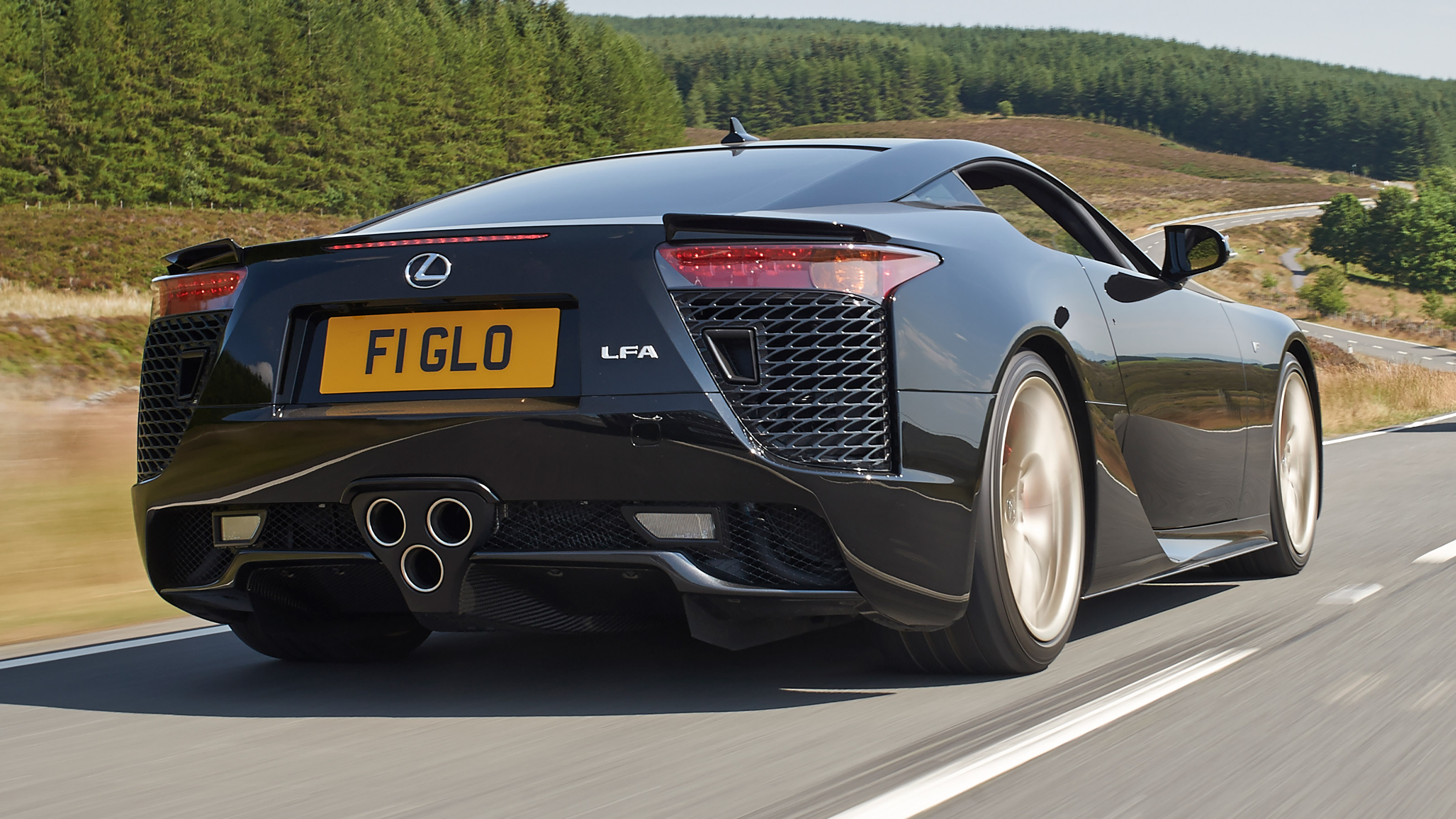 Lexus LFA rear black