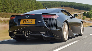 Lexus LFA rear black