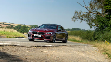 Audi RS7 vs M8 Comp GC - M8 cornering