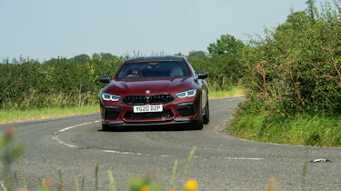 Audi RS7 vs M8 Comp GC - M8 cornering