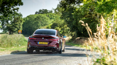 Audi RS7 vs M8 Comp GC - M8 rear aggressive