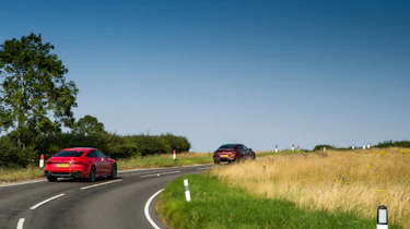 Audi RS7 vs M8 Comp GC - RS7 rear