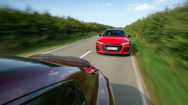 Audi RS7 vs M8 Comp GC - car to car
