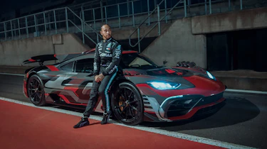 Mercedes-AMG Project One front Lewis Hamilton