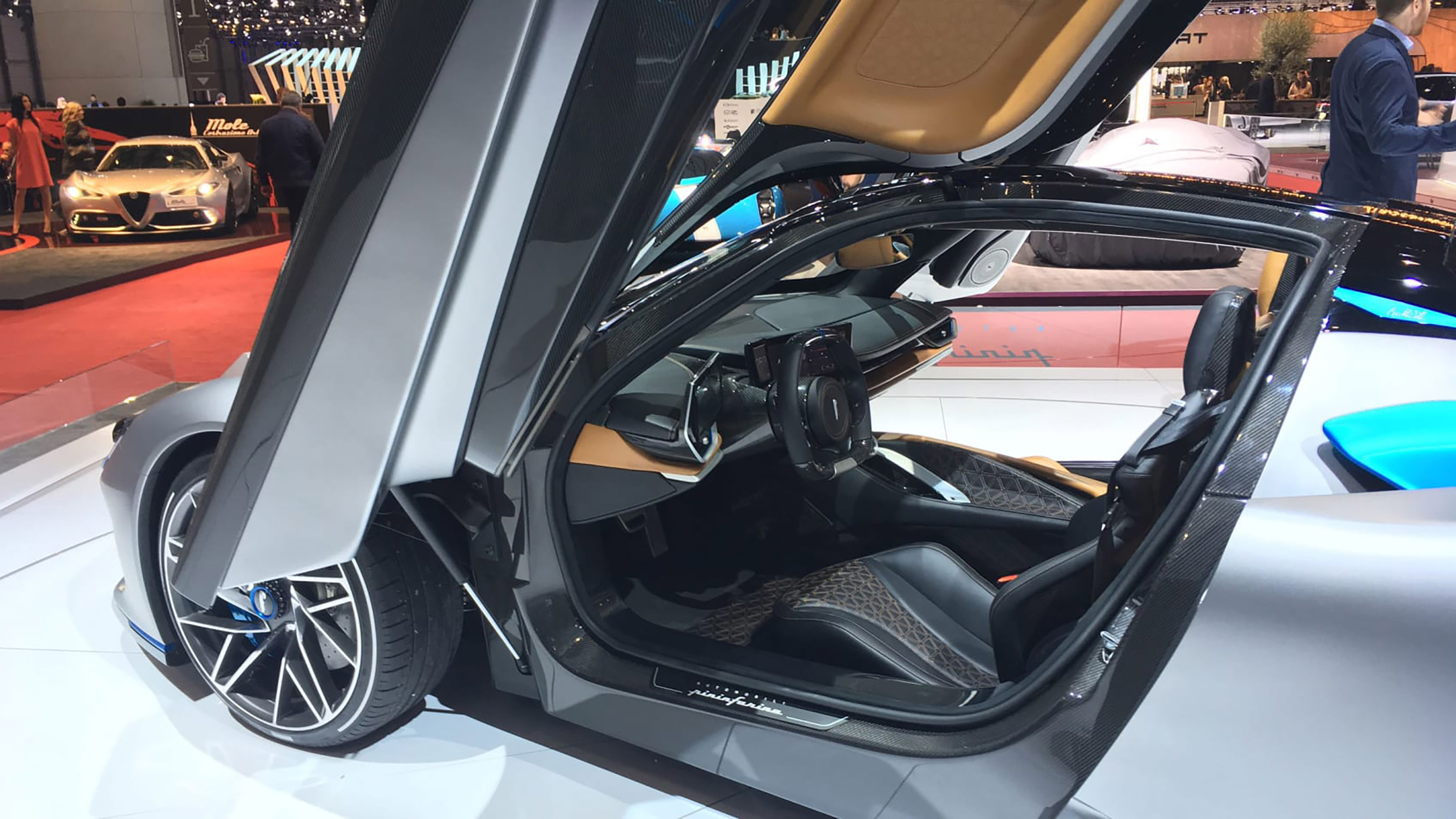 Pininfarina Battista interior