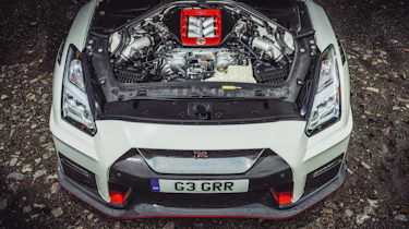 R35 Nissan GT-R Nismo engine bay