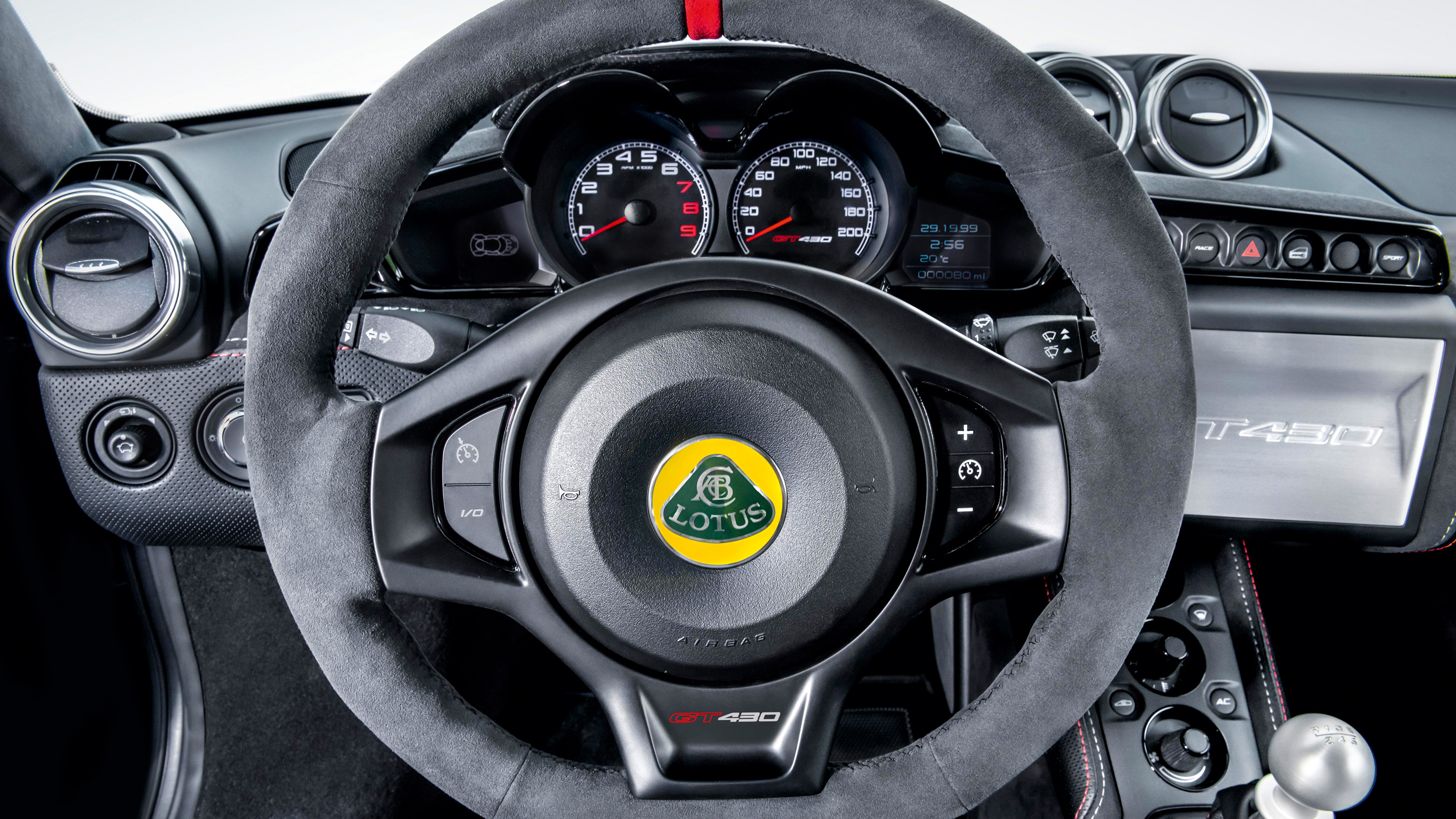 Lotus steering wheel