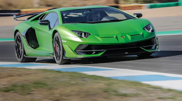 Fastest ever Nürburgring lap times Aventador SVJ green