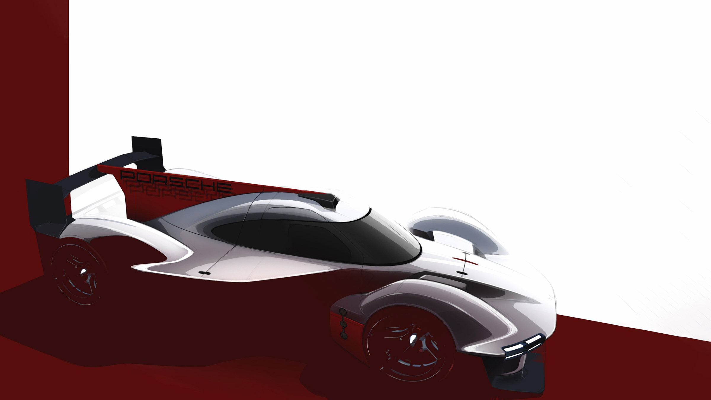 Porsche LMDh racer 2023