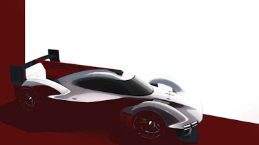 Porsche LMDh racer 2023