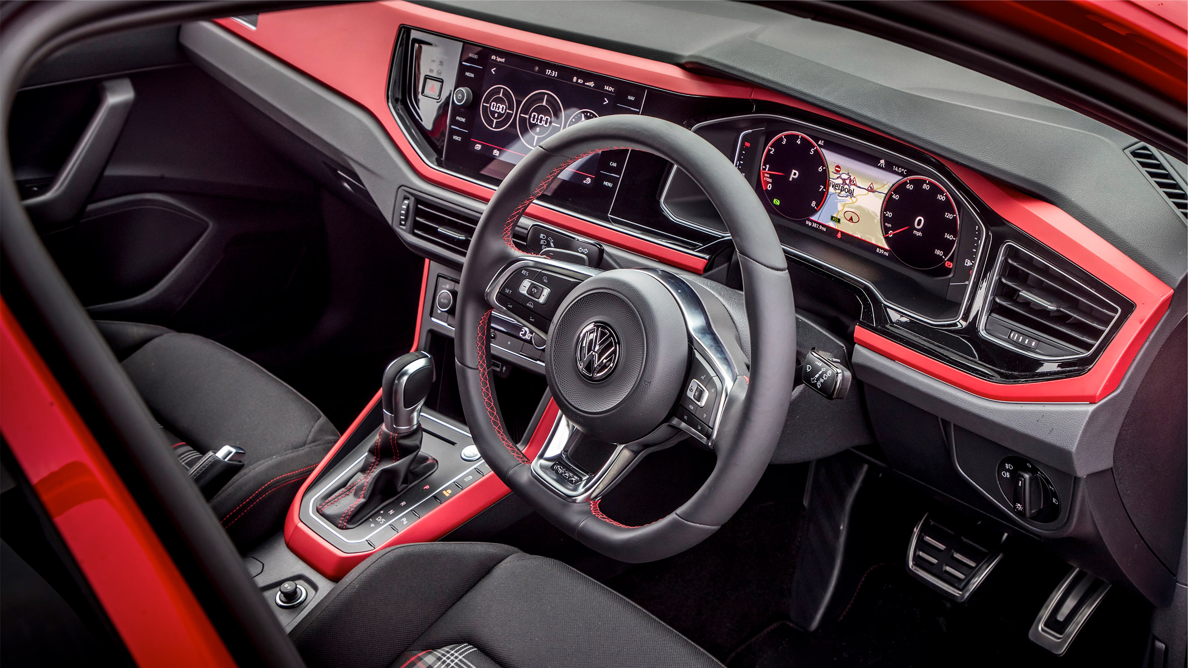 Volkswagen Polo 6 GTI - interior