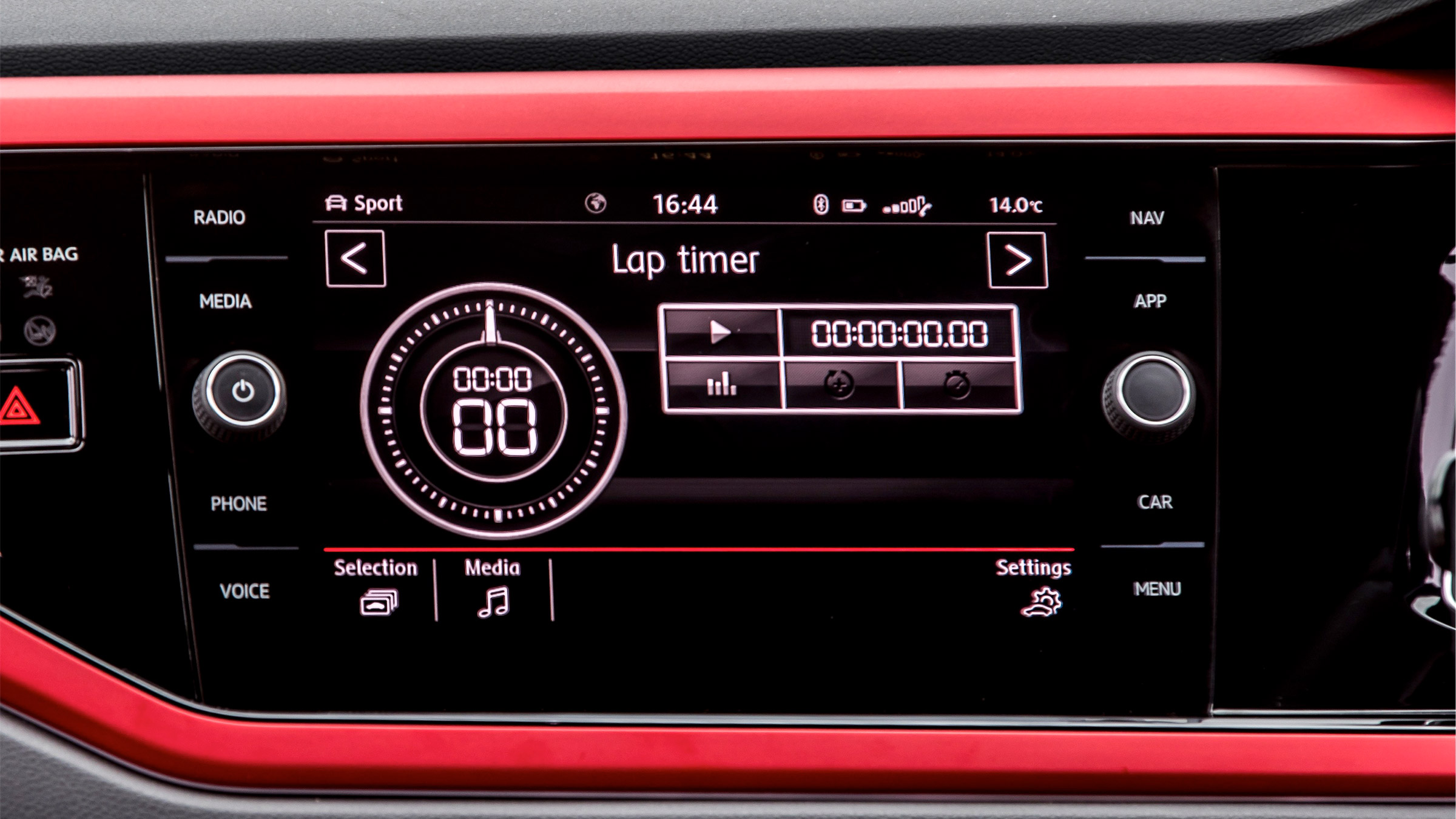 Volkswagen Polo 6 GTI - infotainment